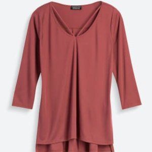 Samsy Strappy Detail Cupro Knit Top